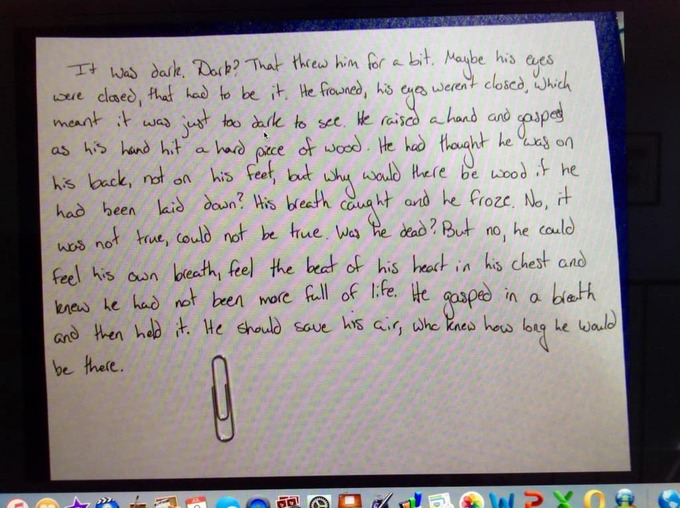 Graphology is the analysis of handwriting.