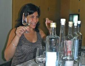 Pisco tasting with Lucero Villa Garcia Pisco-tasting- at-Xocolatl-in-Lima
