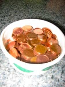pennies