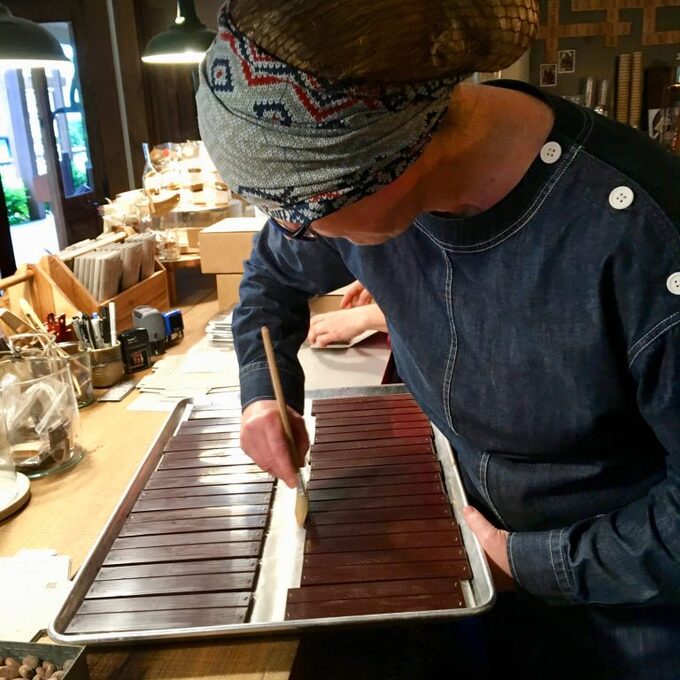 Christine Blais of Palette de Bine is a Canadian chocolate artisan.