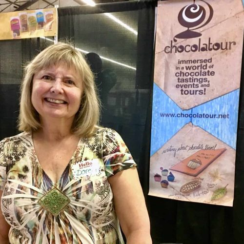 Doreen was a featured speaker at the first International Chocolate Festival in California.